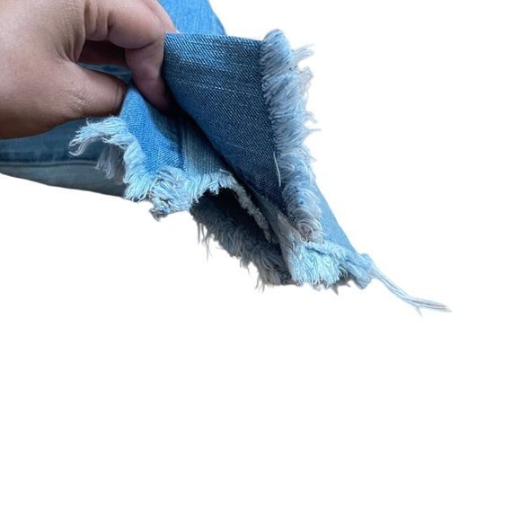 American Eagle Vintage‎ High Rise Women's  Jeans, size 4, Raw Hem Patch Rocker - Picture 8 of 10